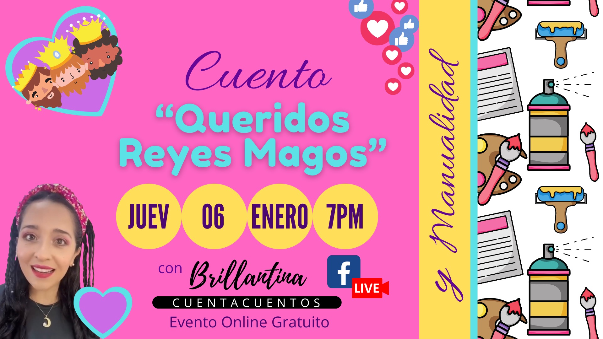 ¡Registra tu asistencia al evento y comparte!
