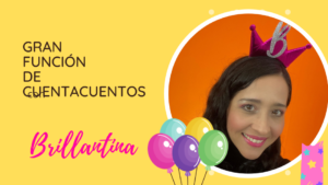 Gran función de Cuentacuentos con causa con Brillantina